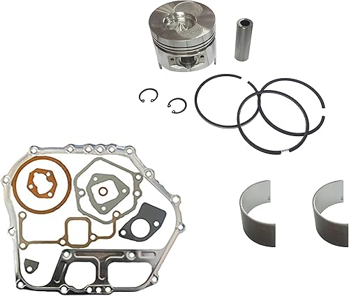 RA Pistón y juntas + Rodamiento para motor y generador Yanmar Diesel L100 186F 10HP