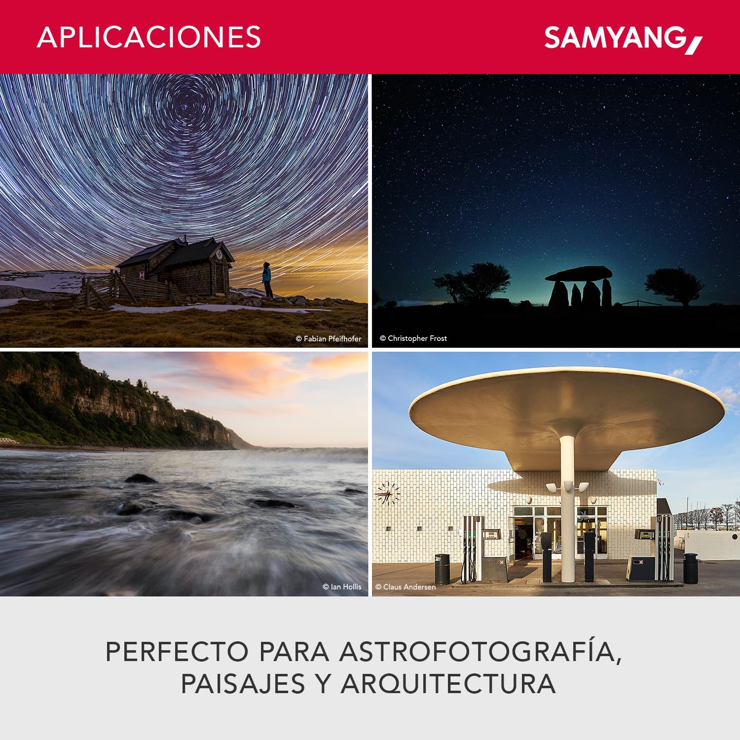Samyang AF 12 mm F2.0 E para Sony E Mount APSC – Autoenfoque APS-C gran angular objetivo de distancia focal fija