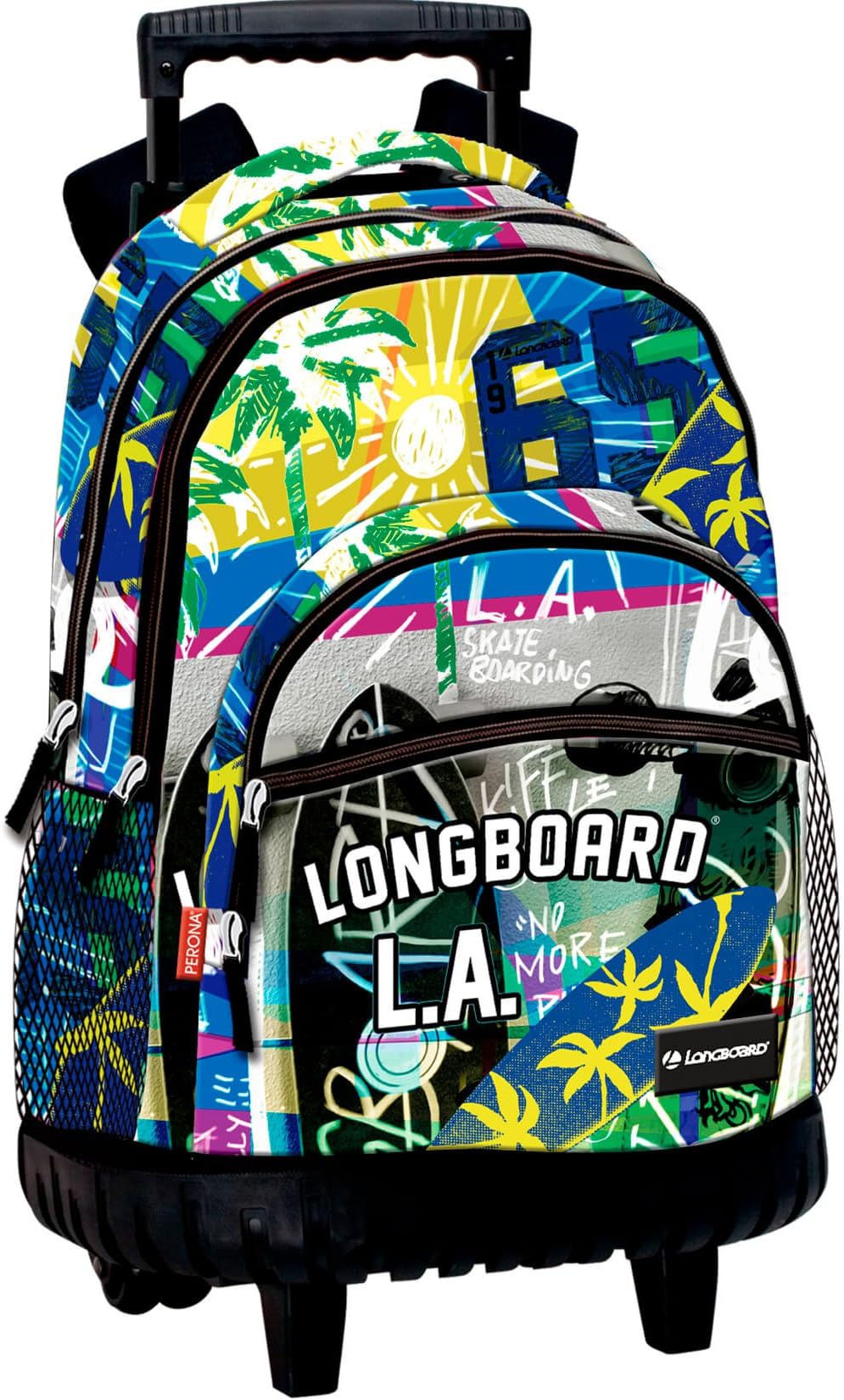 Sac à dos compact Longboard avec roues