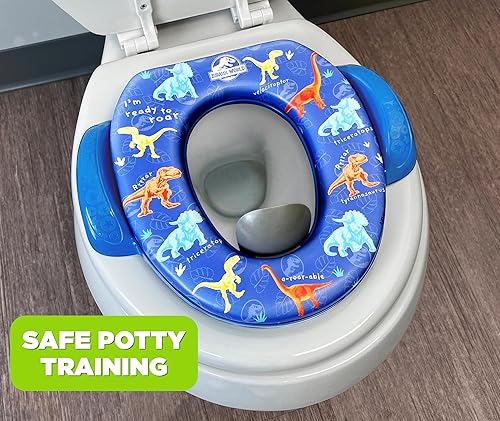 Vista 2 de NBC Universal Jurassic World - Asiento suave para orinal