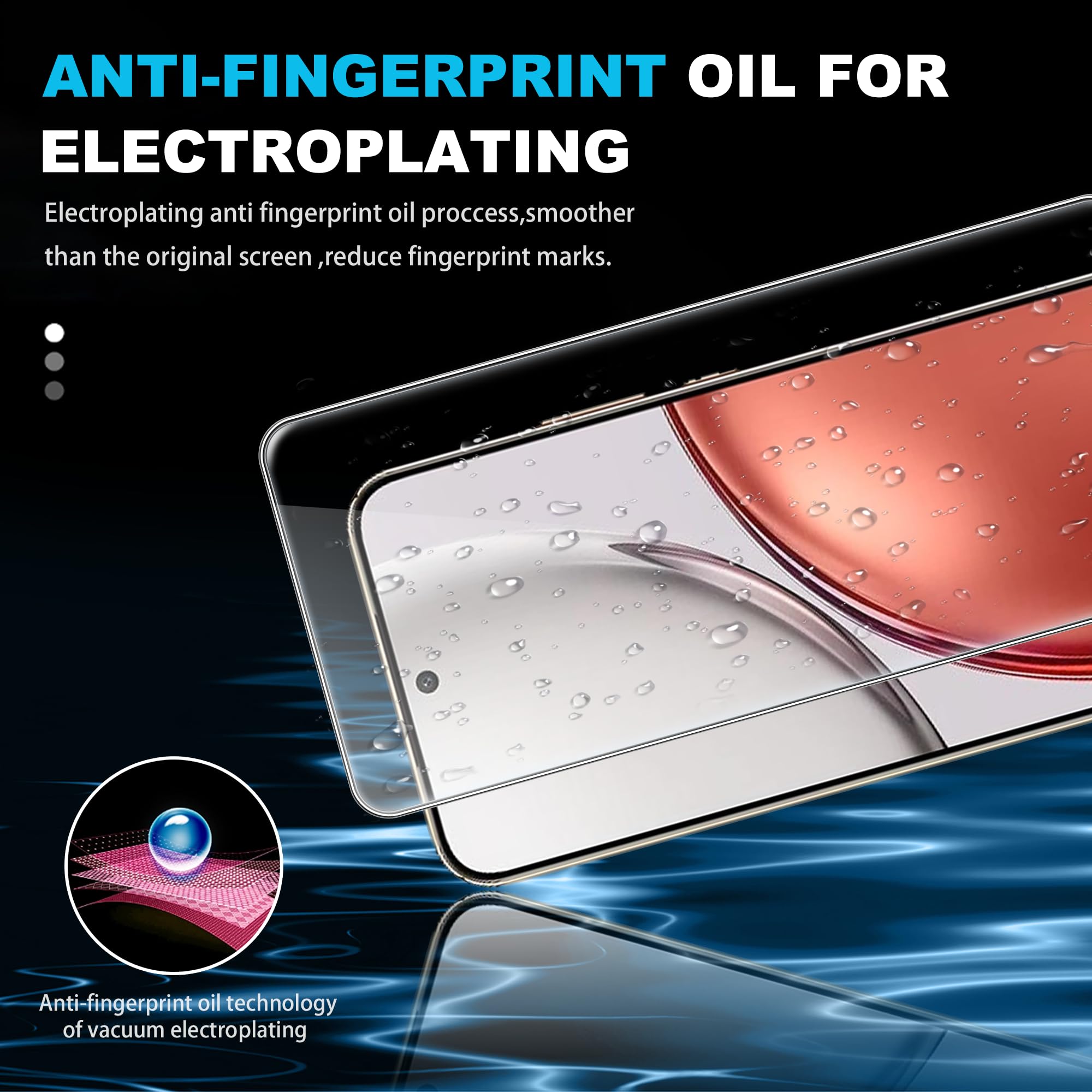Vetro Temperato Per Huawei Honor 8 Lite | Pellicola Protezione LCD 2.5D Trasparente