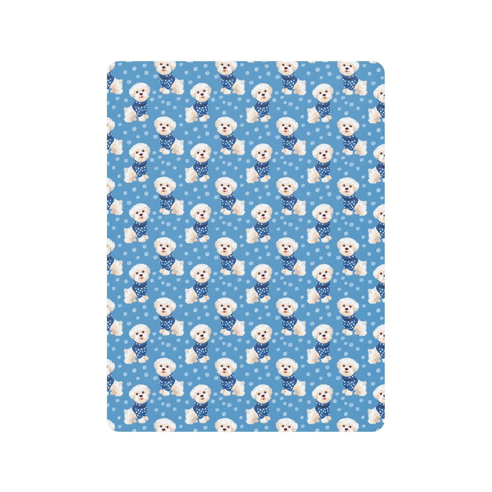 Flauschige Spieldecke für Jungen und Mädchen, weiches Spannbetttuch für Kleinkinder, Spielplatz und Mini-Kinderbett-Matratze, 68,6 x 99,1 cm, Weiß
