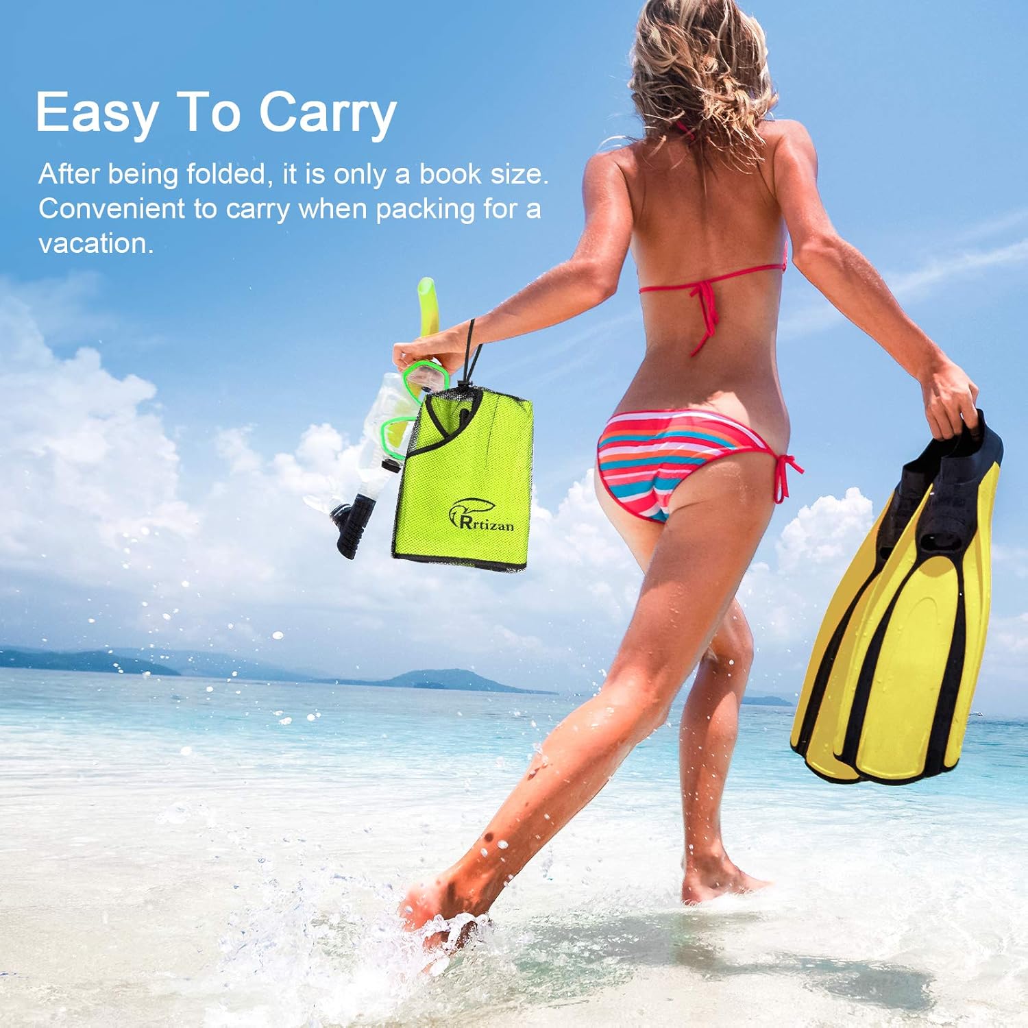 Rrtizan Swim Vest for Adults, Buoyancy Aid Swim Jackets - Portable Inflatable Snorkel Vest for Swimming, Snorkeling, Kayaking, Paddle Boating and Other Low Impact Water Sports Safety: Sports & Outdoors