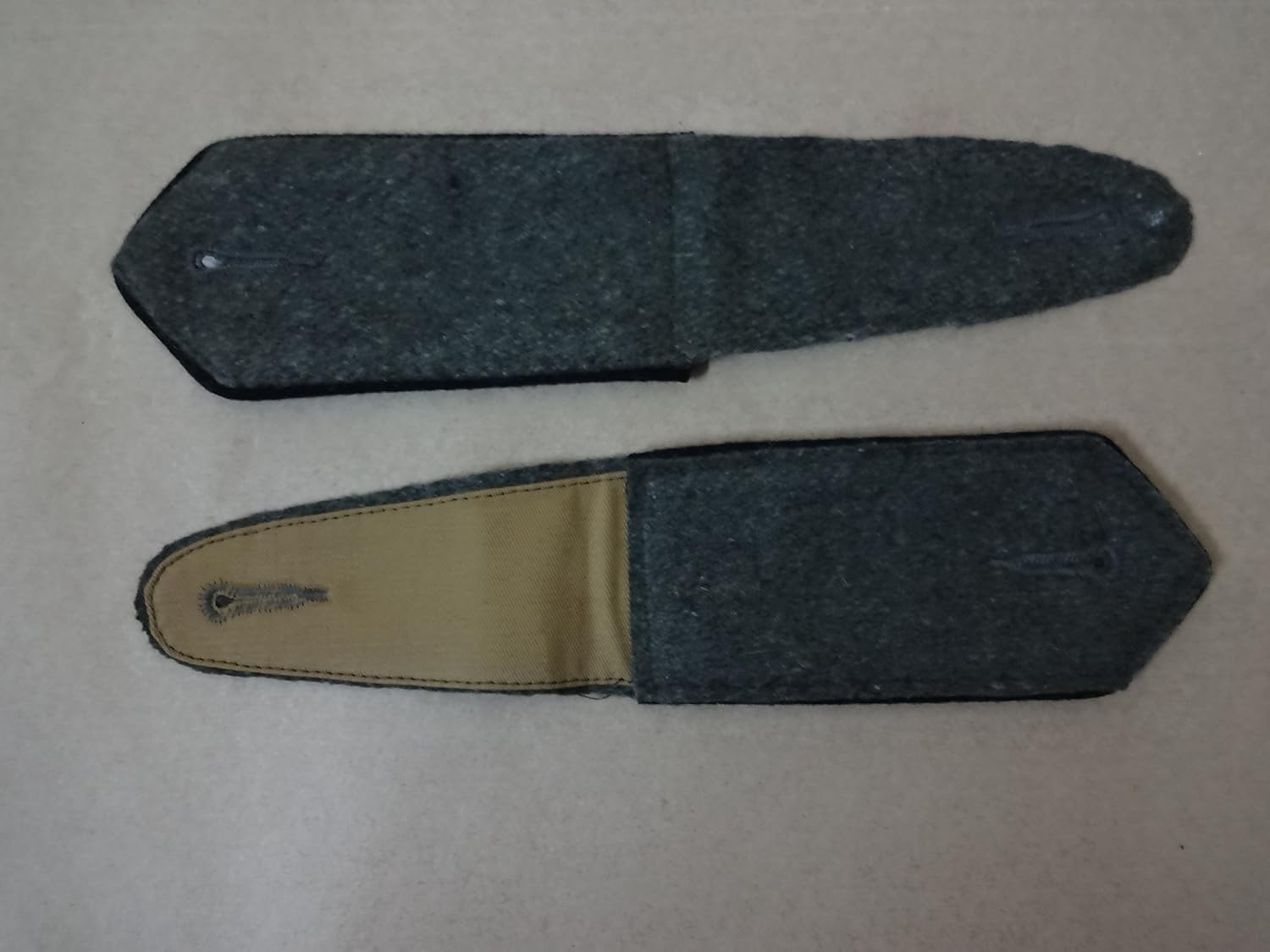 warreplica Shoulder flaps M15, Field Gray, Black