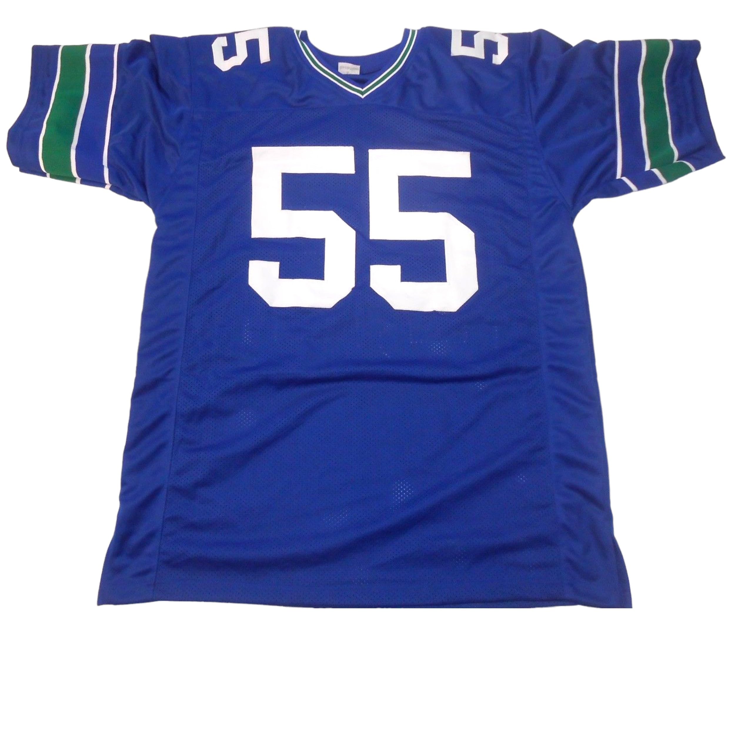 Brian Bosworth Blue Jersey Stitched Custom Football New No Brand/Logos (US, Alpha, Large, Regular, Regular, Blue)