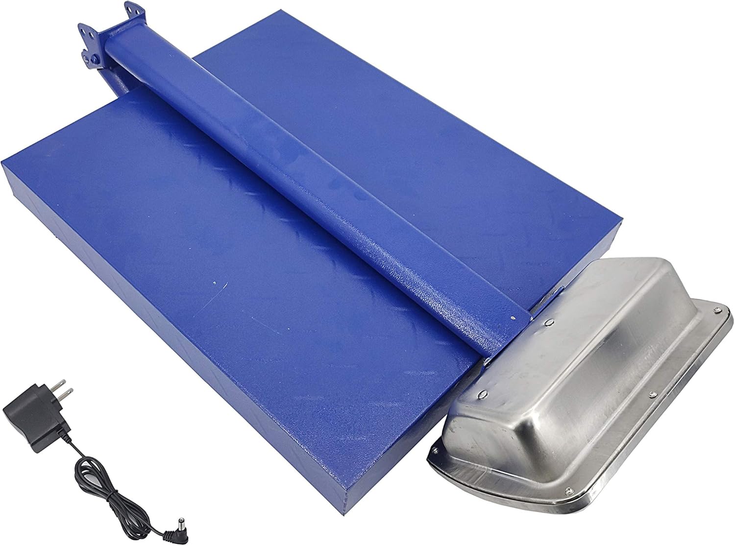 660 Lbs Platform Scale 16X20 Flat Bed with Price Cost Calculator, Floor Heavy Duty Folding Scale, High-Definition LCD Display, Luggages Packages Meat Produce Feed Product Weight 19 Lbs 15306NEW-NPF