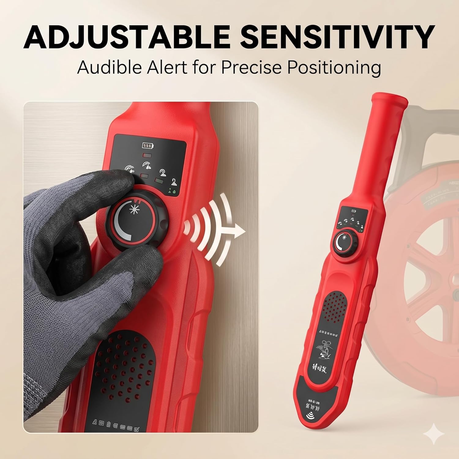 Generic Professional Pipe Clog Detection Locator, Pipe Blockage Detection and Locator, Professional Plumbing Clog Locator, Precision Positioning Tool for Industrial