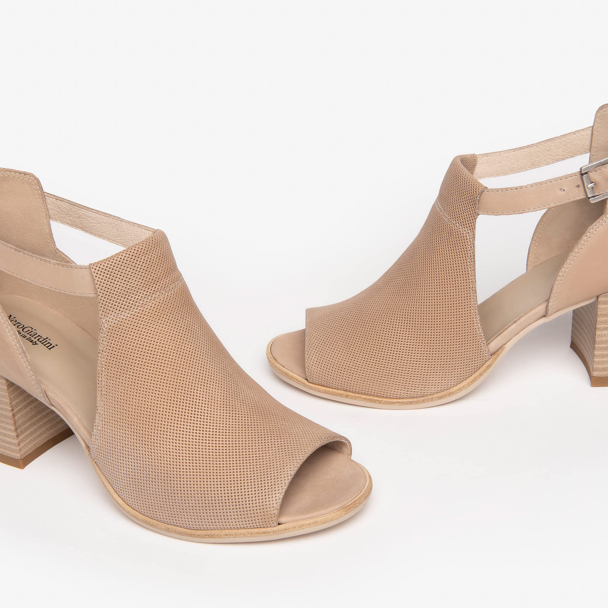 Nero Giardini E306290D Tronchetti Donna in Pelle