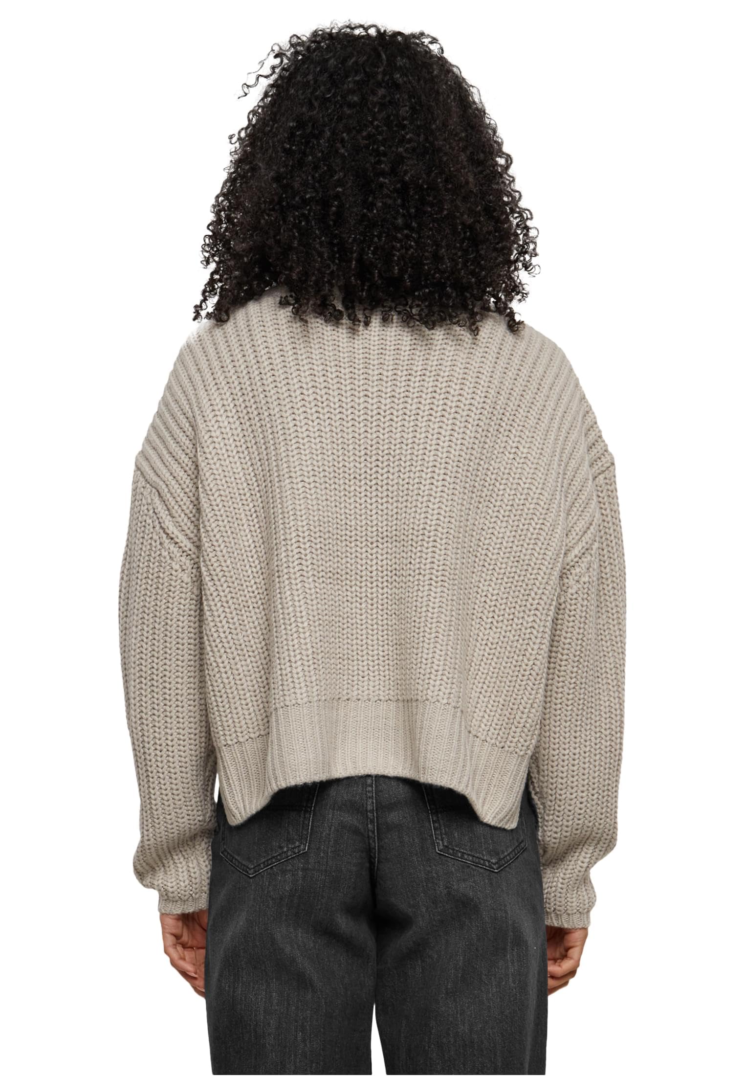 Urban Classics Damski sweter oversize strój dresowy damski, Warmgrey, 4XL