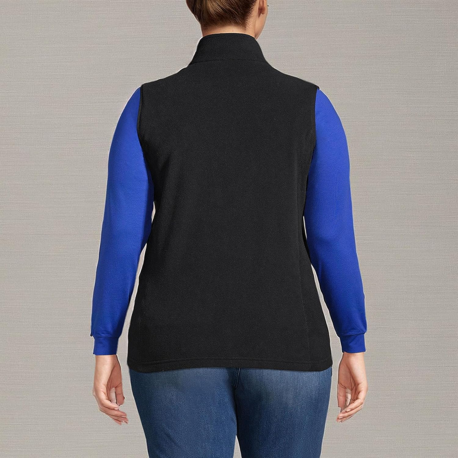 Lands' End Women's Thermacheck 100 Fleece Vest