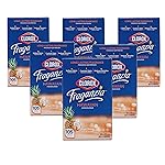 Clorox Fraganzia Fabric Softener Dryer Sheets, Hawaiian Scent - Wrinkle Reducing Scented Softening Laundry Dryer Sheets for Great Smelling Clothes, 105 Count - 6 Pack