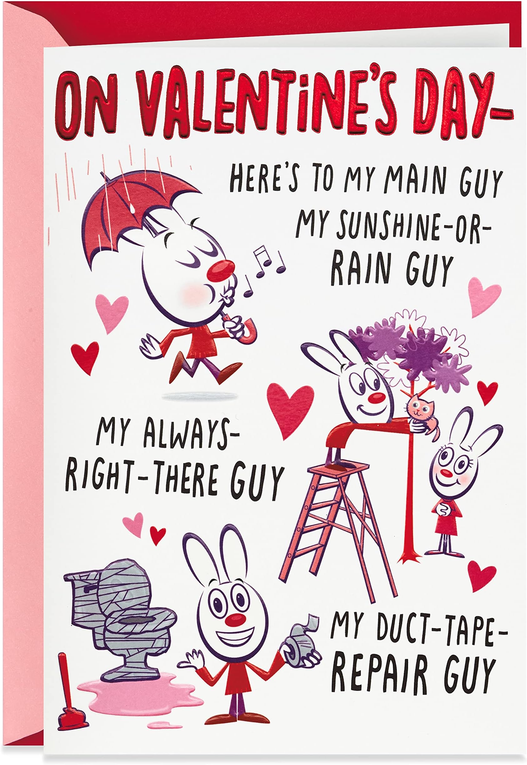 Funny Valentine's Day Card for Husband (Great Guy Poem)