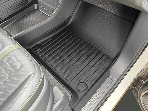 Miniatura 7 de LinerX - Para los modelos Rivian R1S 2022-2024 - Alfombrillas personalizadas para automóvil - Cobertura máxima, todo tipo de clima, medición láser -