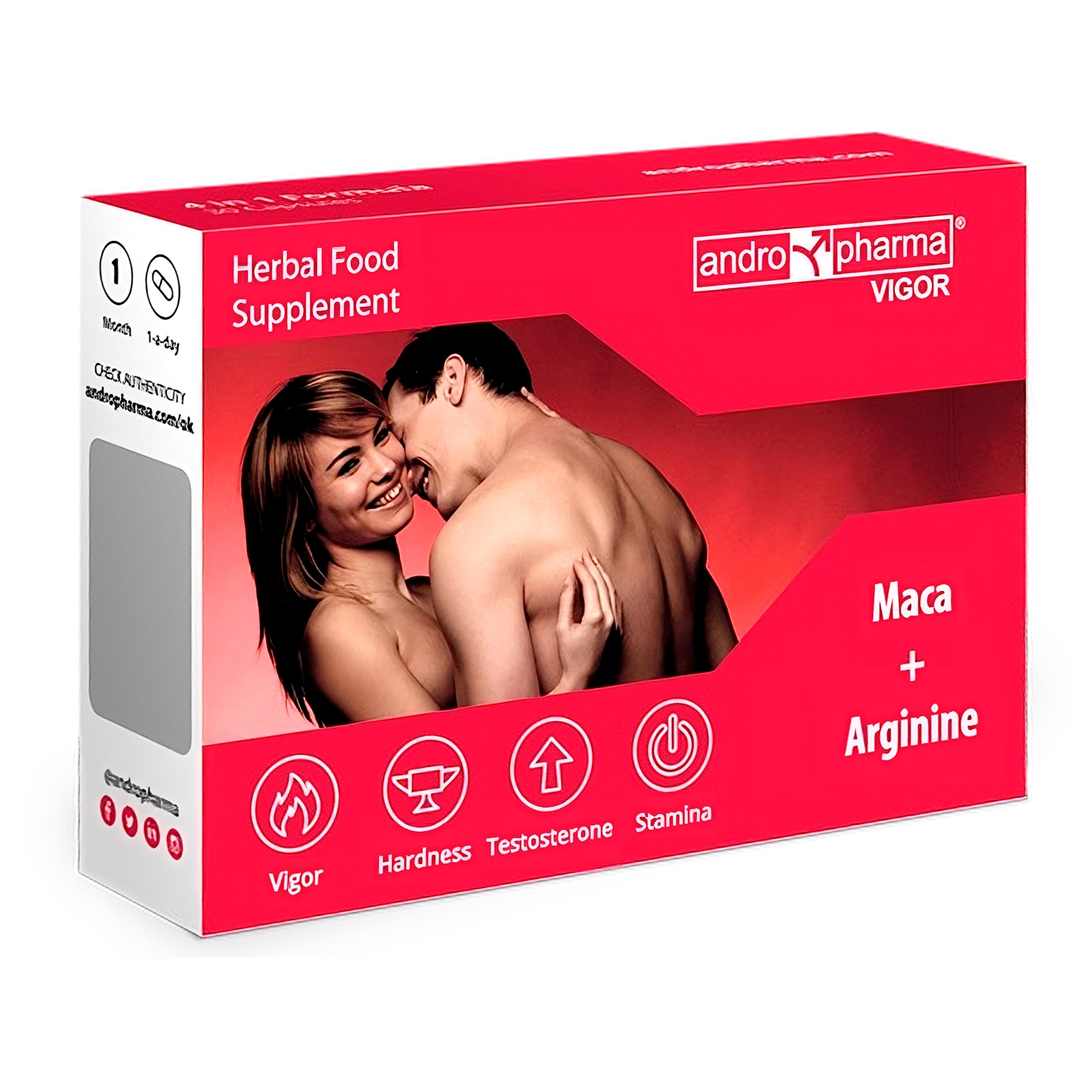 X4 Vigor - Andromedical | Suplementos Herbales que Incrementan la Virilidad y el Vigor | Pastillas para Aumentar el Deseo - Más Duradero, Intenso y Potente