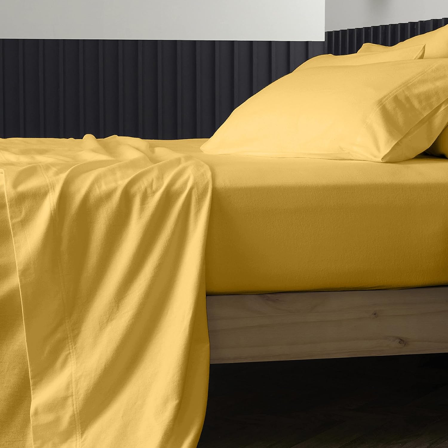 Pure Egyptian Queen Size Cotton Bed Sheets Set (Queen, 1000