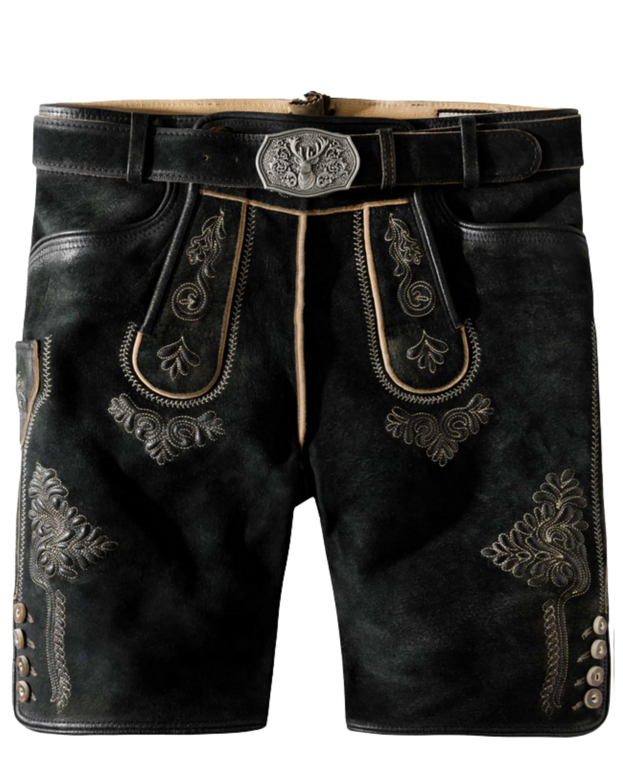 Stockerpoint Herren Trachtenlederhose Trachtenlederhose Bertl