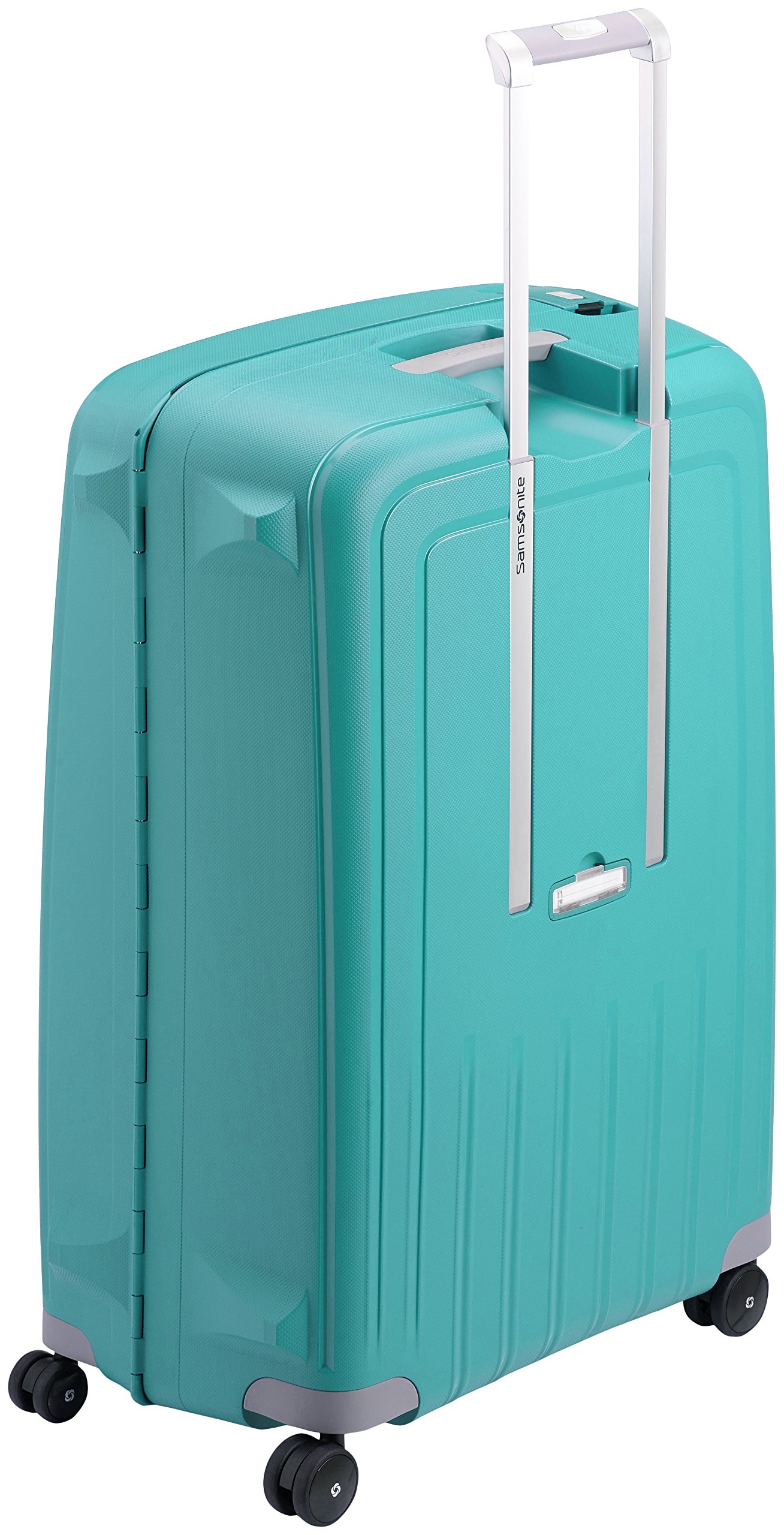 Samsonite S'Cure - Valigia Spinner XL, 81 cm, 138 L, Blu (Aqua Blue)