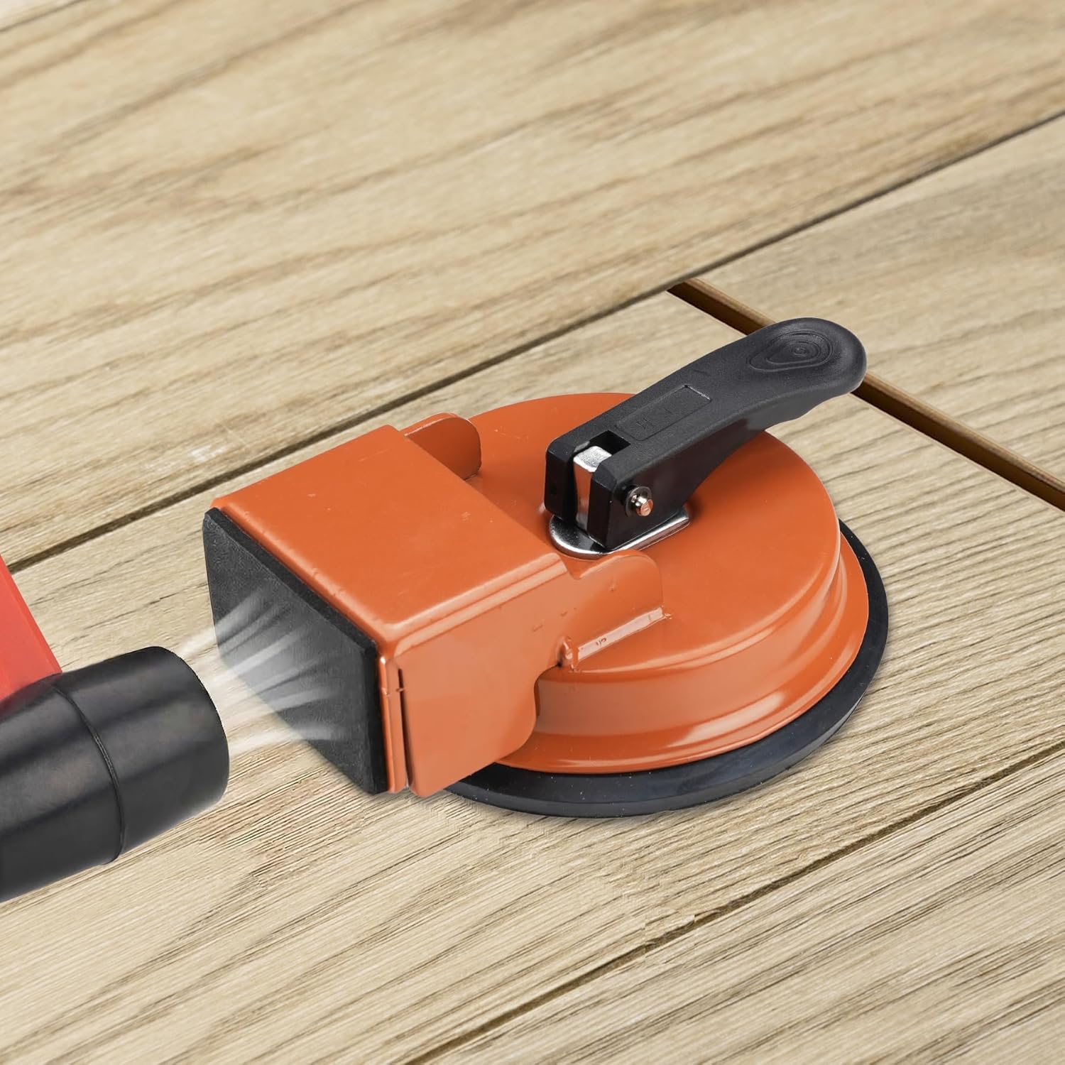 REXBETI Floor Gap Fixer Tool, Plank Gap Repair Kit, Heavy Duty Suction Cup Laminate Flooring Tool, Quick Lock & Release for Fixer Laminate/Vinyl Flooring/Engineered Wood