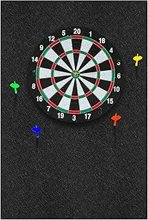 Dart Board Backing Felt Wall Tiles Cork Dart Board Backer Alternative Self-Adhesive Wall Protectors