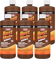 Vista 1 de Rust-Oleum Whink removedor de manchas de óxido removedor de manchas de hierro de gran potencia para inodoros y lavabos blancos, telas y alfombras