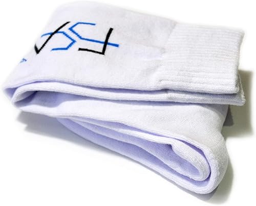 Miniatura 8 de Calcetines de esgrima para espada, sable y papel de aluminio, medias protectoras de algodón para esgrima unisex para niños y adultos