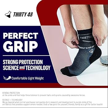 足首圧縮ソックス 4組, 足底アキレス腱サポート白, XL (30～34cm) Amazon.co.jp: Thirty48 足底筋膜炎用着圧ソックス (1足組または
