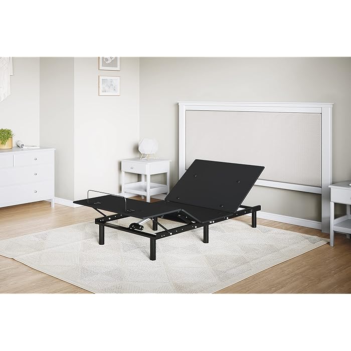 Buy Sven & Son Essential Adjustable Bed Base Frame (Storage Bed