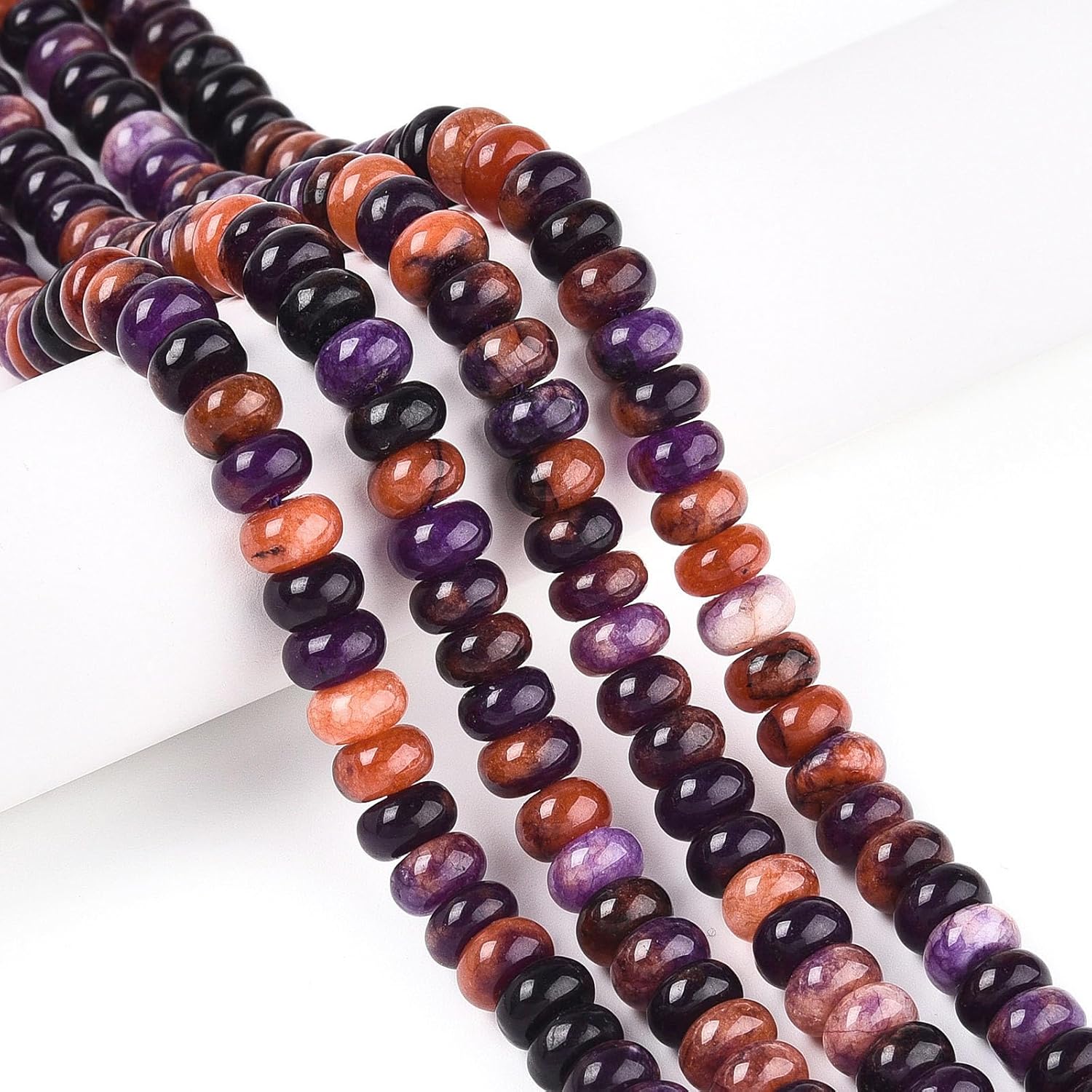 Ipotkitt 10 Strands Spray Painted Dyed Synthetic Turquoise Fish Beads Strands Sea Ocean Animal Spacer Gemstone Bead for DIY Jewelry Bracelet Necklace Earrings Keychains Crafts