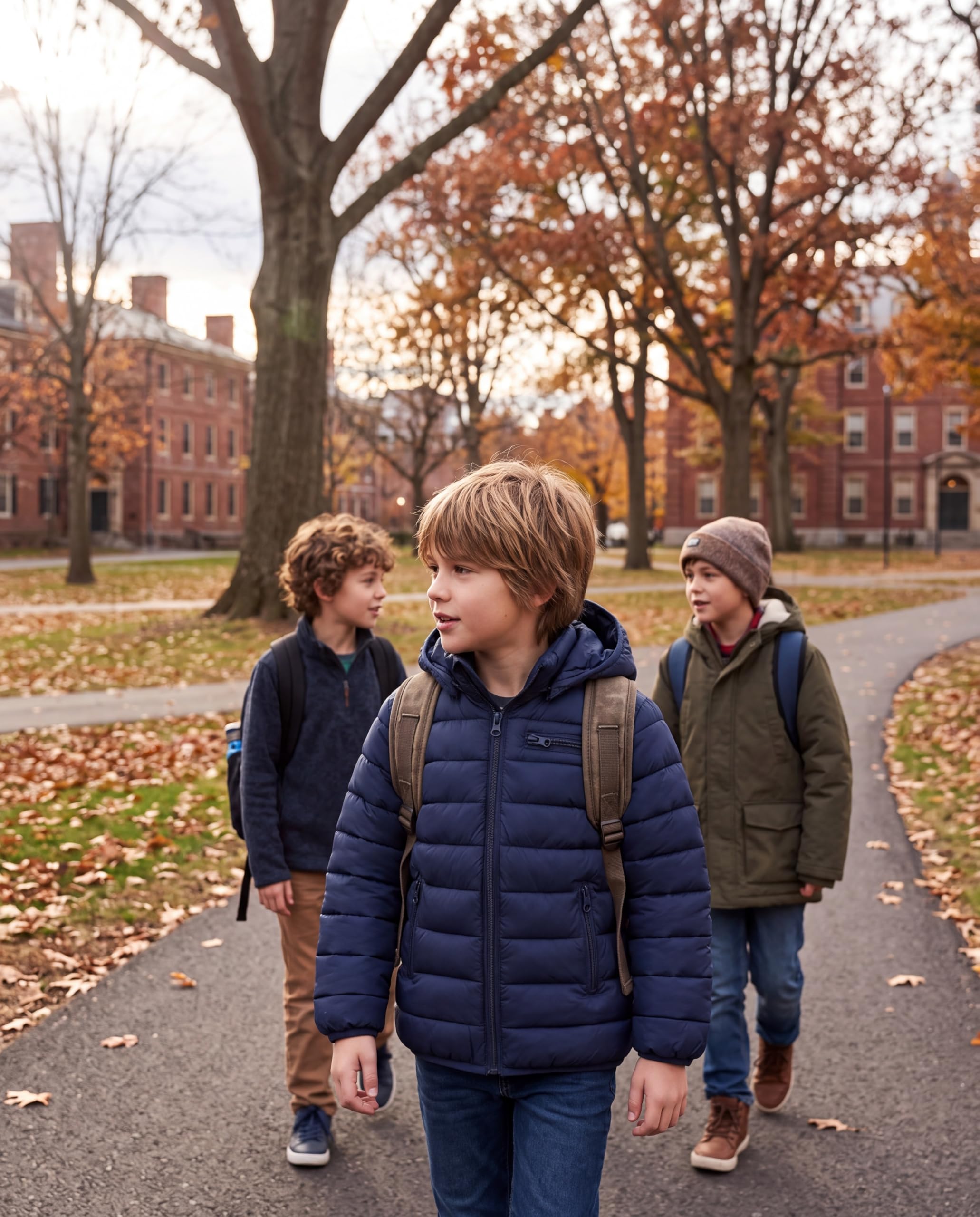 Chaqueta acolchada ligera unisex para niños, abrigo de burbujas plegable con bolsillos con cremallera, con capucha, para adolescentes de 9 a 16 años