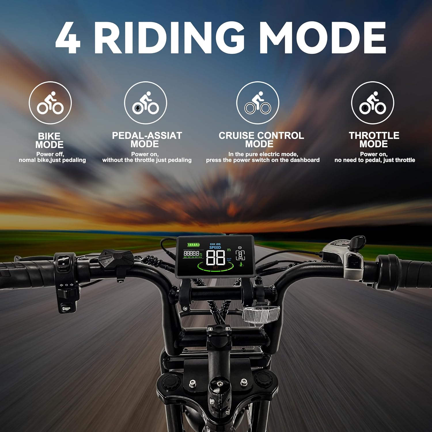 Four Riding Modes Diagram