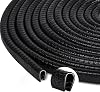 Car Door Edge Guard Protector Strips U Shape Rubber Car Door Seal Trim for Mental Edges Boat, Grip Range 1.0mm to 2.5mm 10m