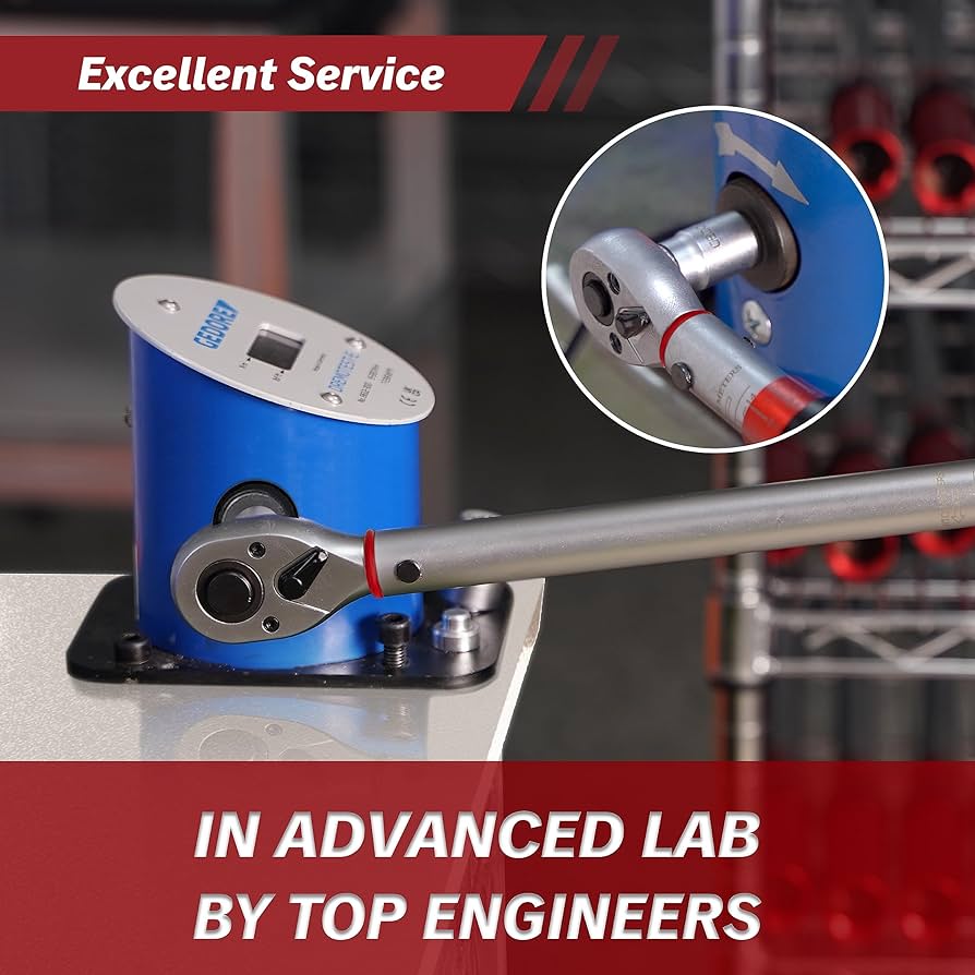 エムン　1014 Thorstone Torque Wrench 1/4 Inch Drive, 10-150 FT-LB/1.1