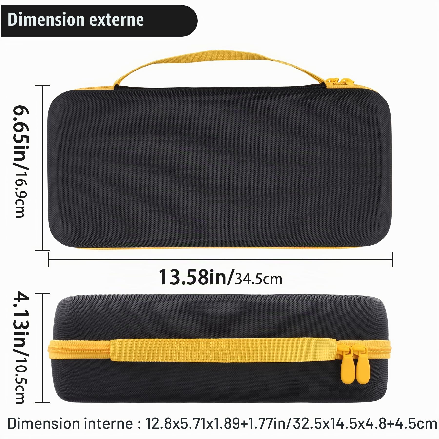 Aenllosi Coque pour Fanttik Slim V8 Apex/Mate & V10 Apex/Mate, Noir | Coque Rigide Protectrice, Protection Antichoc et Anti-Poussière, Extérieur Résistant aux Éclaboussures, Étui Seul