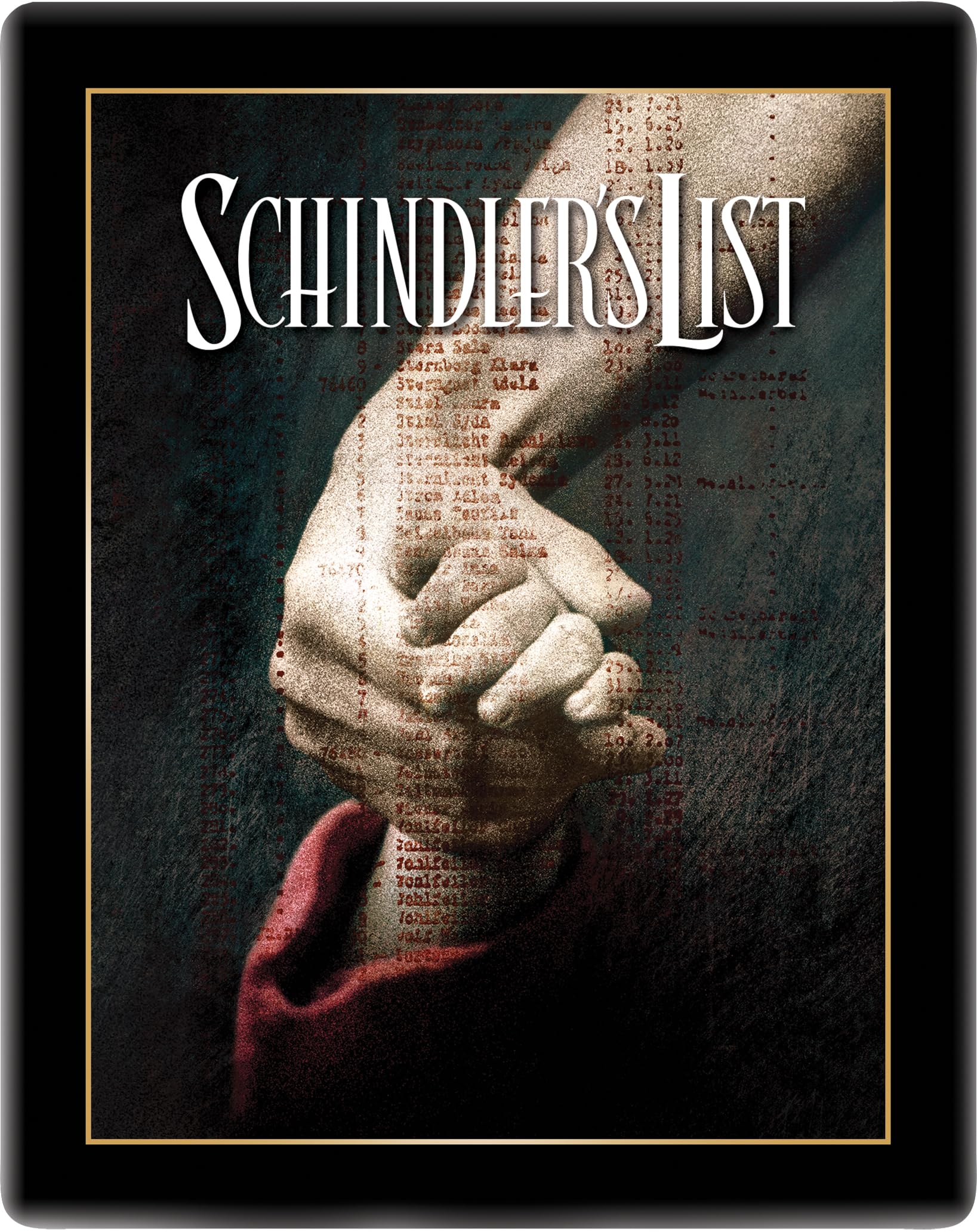 Schindler's List: Theatrical Poster 4K UHD & Blu-Ray Limited Edition Steelbook (2026) [Region B]