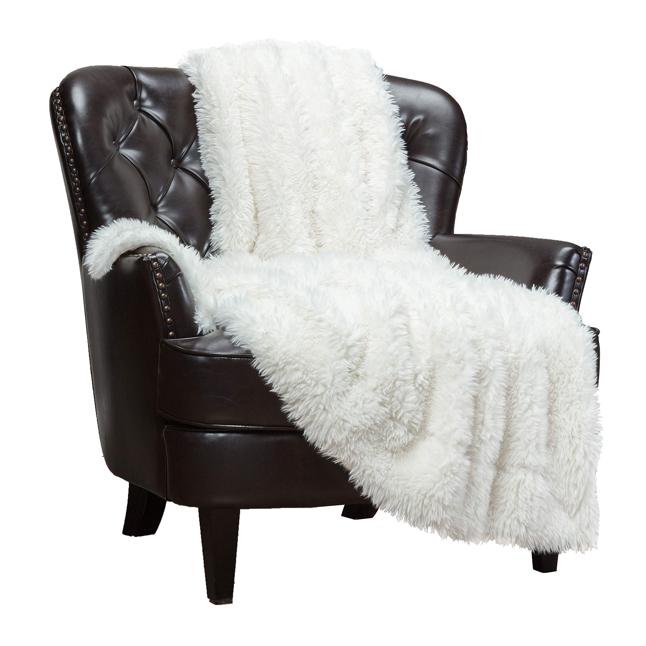 Buy Chanasya Fuzzy Tusicon Faux Longfur Throw Blanket Super Plush