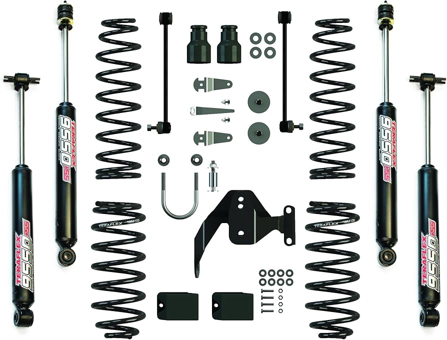 Amazon.com: TeraFlex 1251002 JK 2 Door Lift Kit with All (4) 2.5
