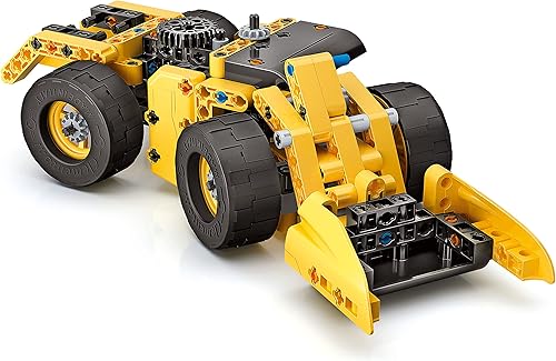 Miniatura 4 de Clementoni -61718-Science Museum-Mechanics Laboratory-Bulldozer-Made in Italy-Vehículos de construcción para niños a partir de 8 años, inglés