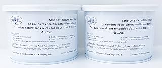Sharonelle Natural Hard Azulene Wax in 14 oz. - 2 cans