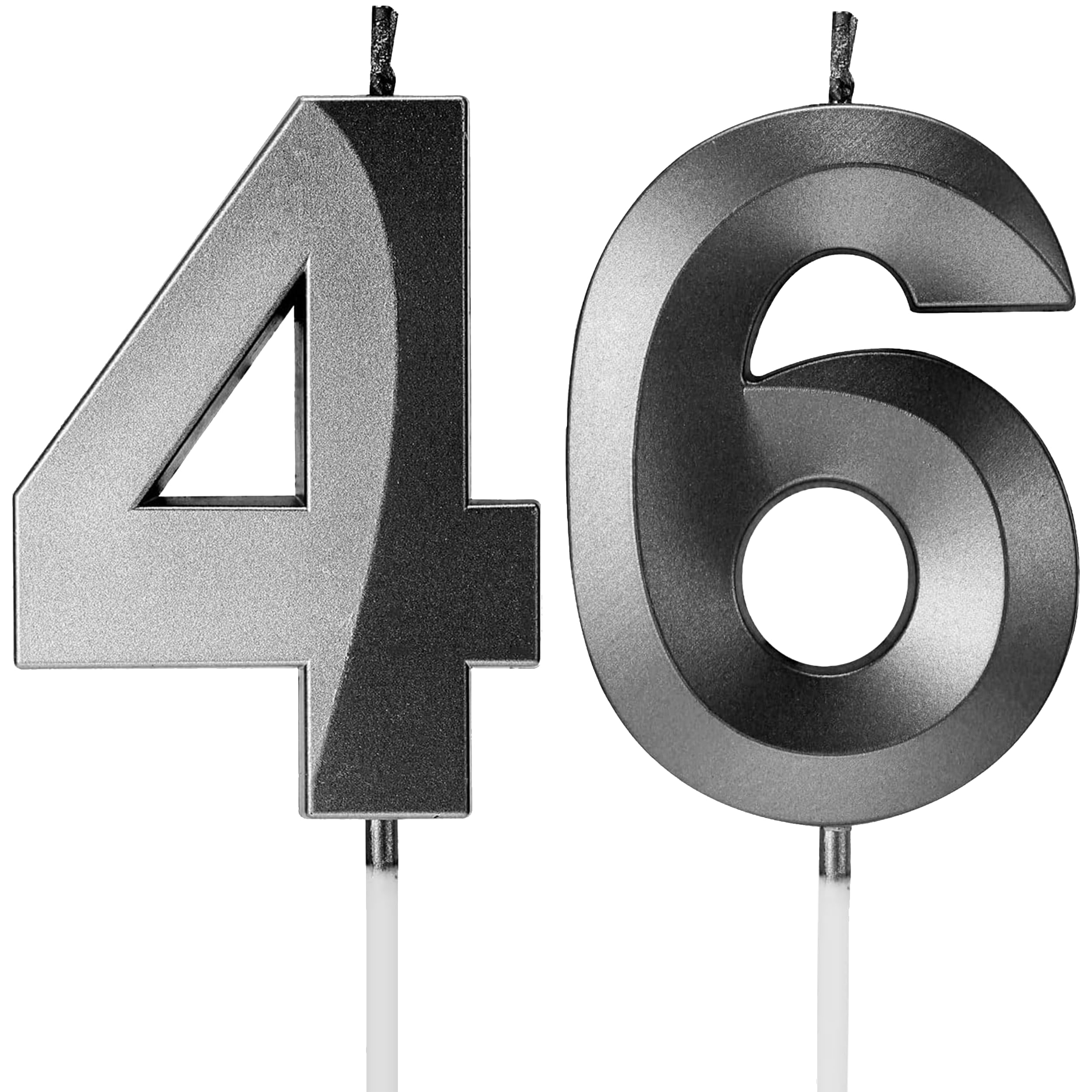 Birthday Candles Number Candles Age Year for Cakes Happy Birthday 3D Designed Wedding Anniversary Party Cake Topper Decorations