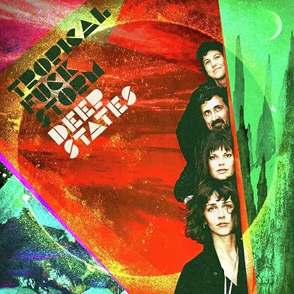 Deep States (Vinil Laranja) por Tropical Fuck Storm, capa do álbum