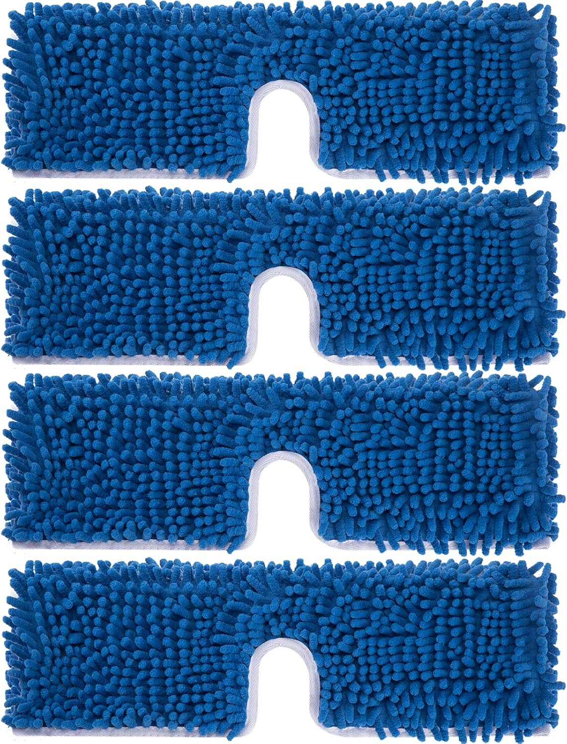 2 Pack Thicken Mop Refills Head Compatible for O Ceda Dual Action Flip System, Microfiber Mop Head Replacements for Dry Wet Use, Machine Washable Double Sided Surfaces
