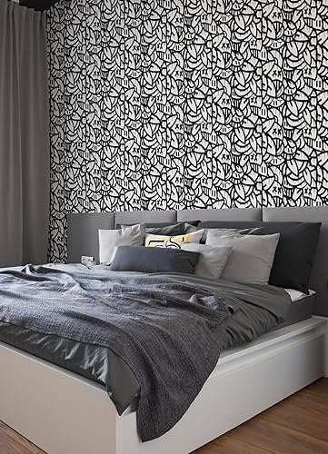 Miniatura 3 de WallPops! NuWallpaper x Arm of Casso Bold Arrangements - Papel tapiz para despegar y pegar