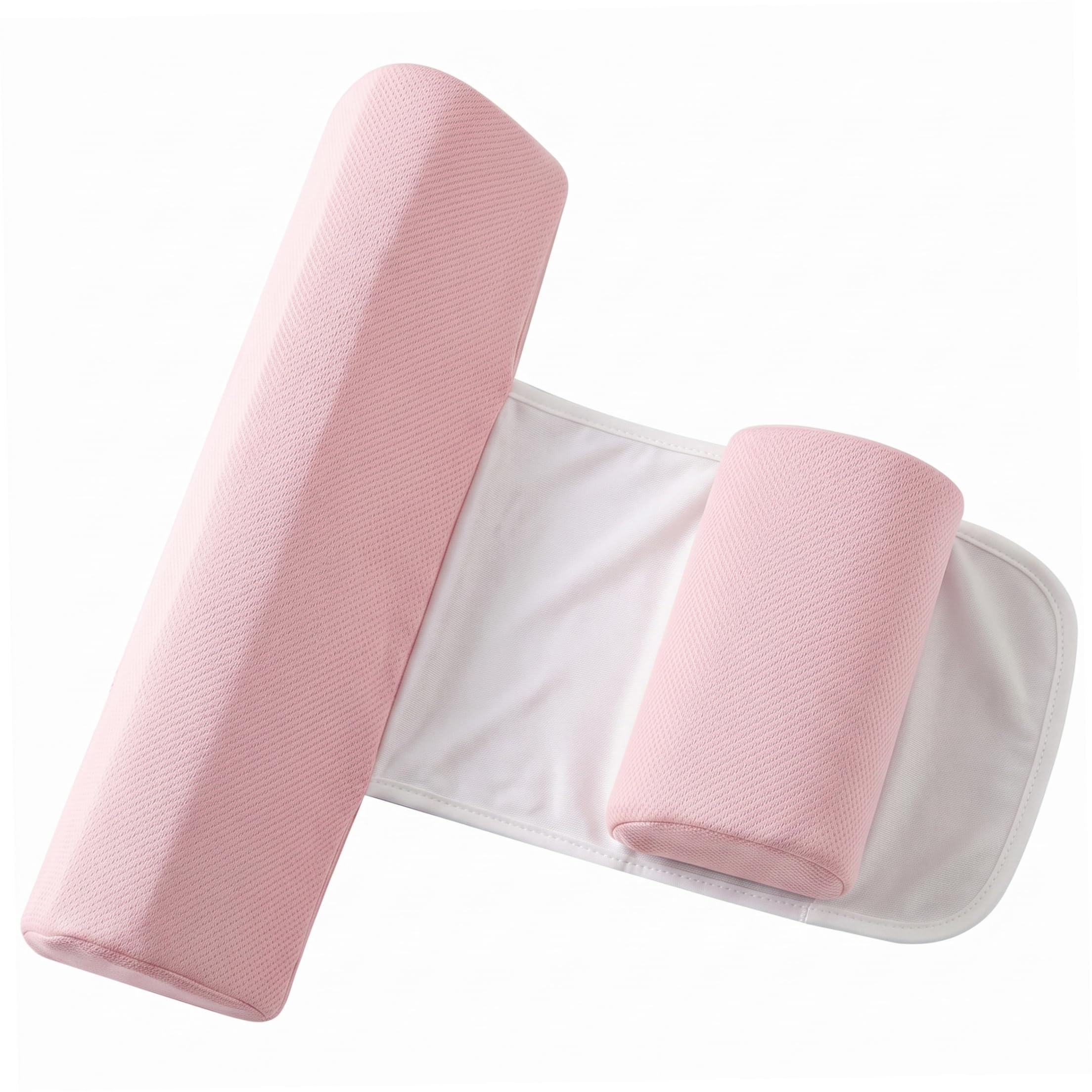 Monwssoe Anti Roll Pillow For Baby 3d Breathable Structure Baby Wedge Pillow – Restricts Roll Range