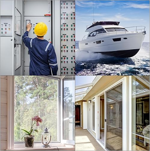 Miniatura 6 de uxcell Tira de sellado de goma de espuma, 0.08 pulgadas de diámetro x 13.12 pies de largo, redonda, EPDM, goma sólida para reducir el ruido, golpes