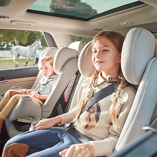 Miniatura 14 de Maxi-COSI Pria All-in-One Convertible Car Seat, Infant to Toddler Car Seat, Easy-Install Harness, Machine-Washable Cover, 5-100 lbs, Blackened Pearl