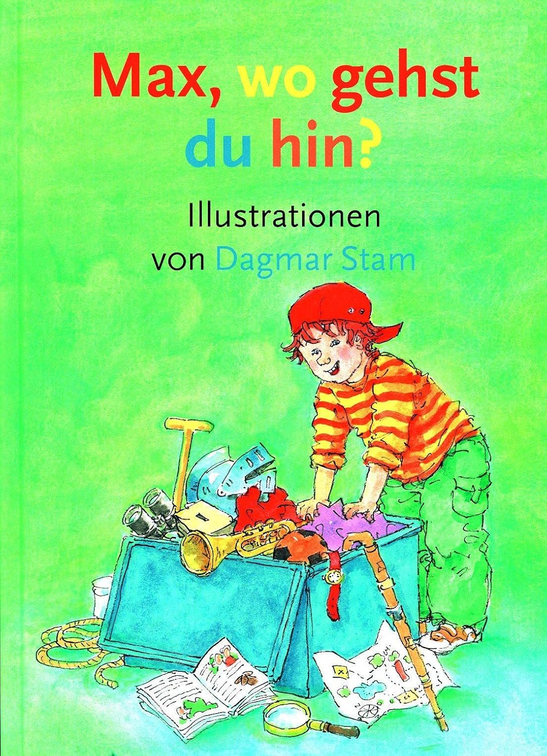 Max, wo gehst du hin Buch 3 Die Wimmelbücher von Max greifen den Alltag von Max in