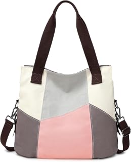 Ladies Canvas Handbag Casual Shoulder Bag Shoulder Bags Retro Canvas Hobo Bag Shopping Bag Bag