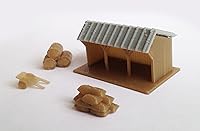 Vista 5 de Outland Models Train Railway Layout Country Farm House Shed Cottage Set N Scale