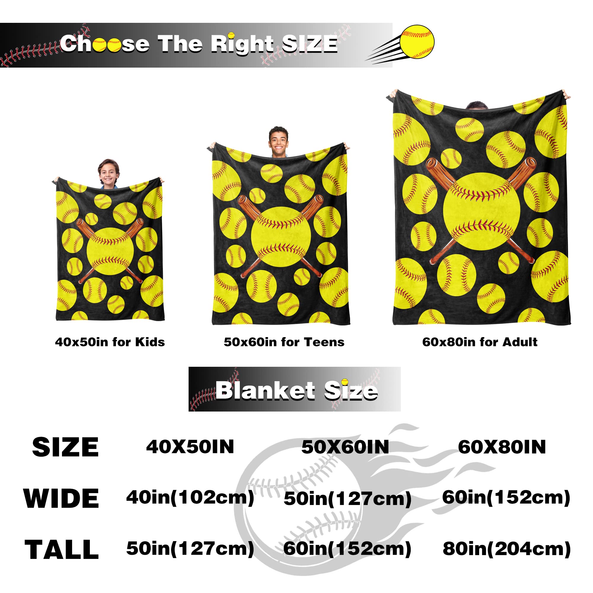 Weiche Softball-Decke Als Kuscheliges Geschenk – Für Kinder, Jugendliche & Erwachsene