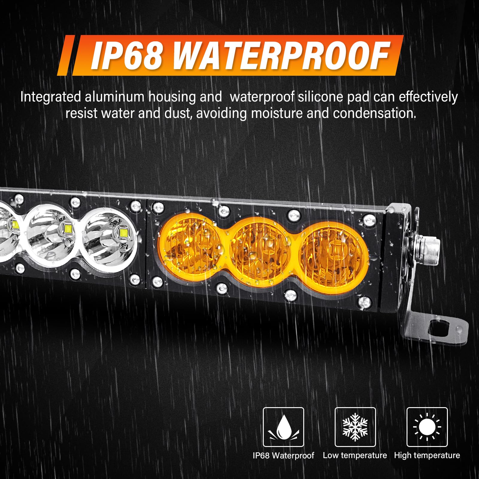 Willpower 44 Zoll LED Arbeitsscheinwerfer Bar 240W - IP67 Für Offroad & LKW